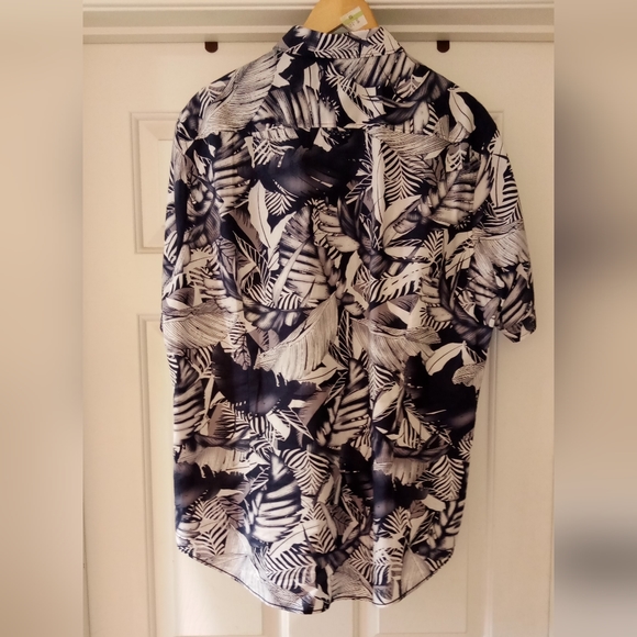 Tradesman Hawaiian Shirt Friday XXL 7 Diamonds Button-Up - Picture 2 of 6